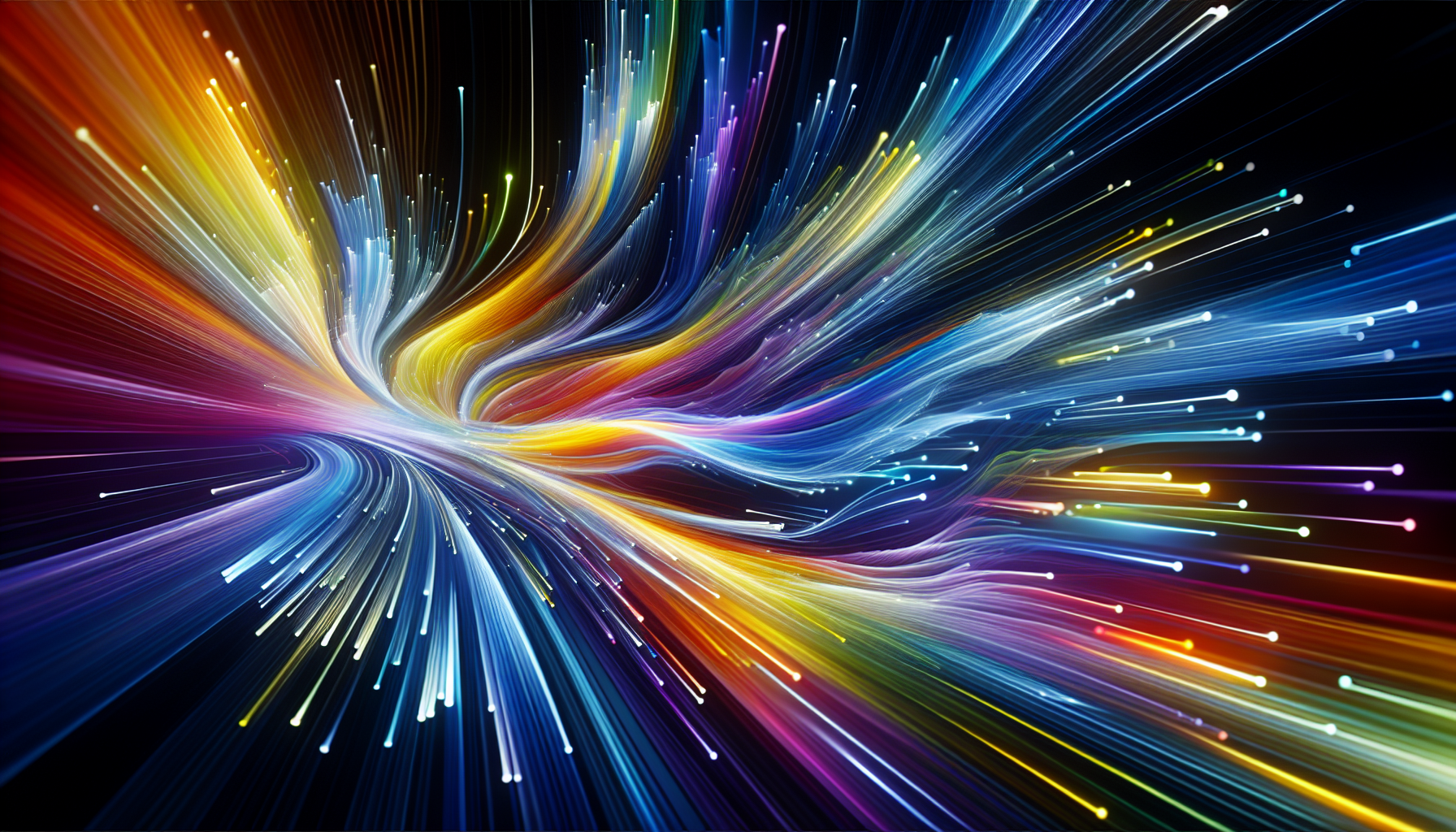 A dynamic visual representing energy flow, perhaps using light trails or vibrant color gradients.